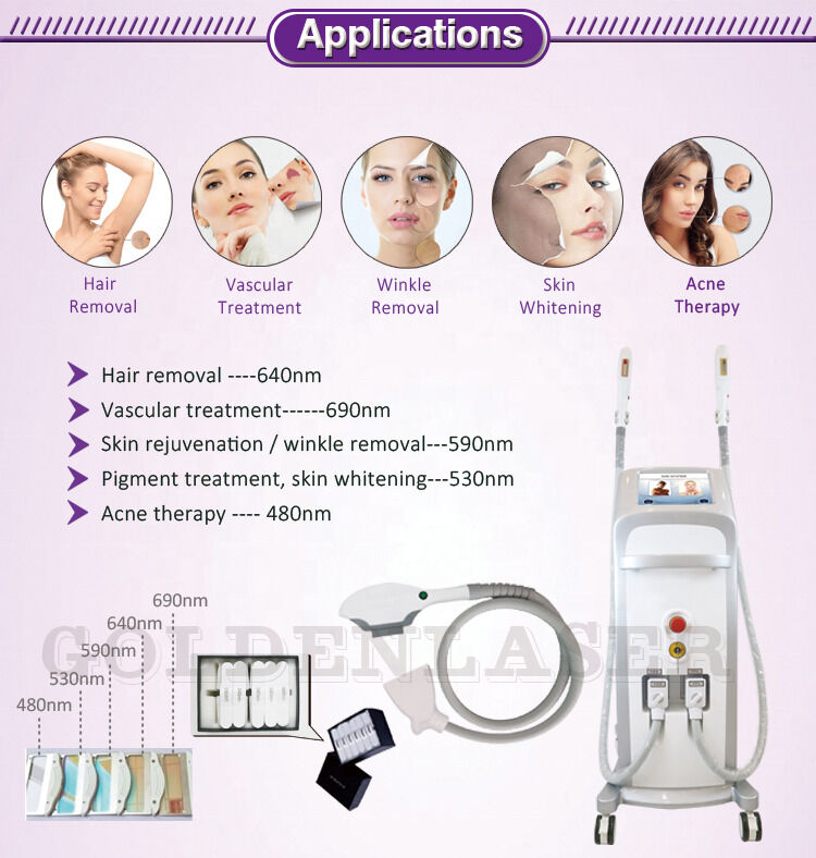 반도체 808nm 레이저 다이오드 레이저 제모기, 사파이어 접촉 냉각 0~5도 및 반도체 수냉식 공랭 시스템